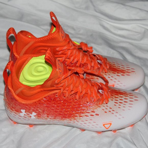 Under Armour Spotlight Lux MC 2.0 Football Cleats 3026576-800 Size 9 - Picture 1 of 5